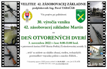 30.vroie vzniku 42.zsobovacej zkladne Martin