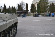 Komplexn ncvik uvdzania do bojovej pohotovosti prslunkov 1. mechanizovanej brigdy