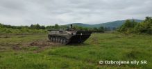 Výcvik BVP-1 na Veľkých Ozorovciach