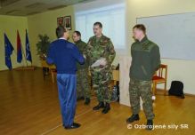 Poďakovanie riaditeľa Národného bezpečnostného úradu príslušníkom ZaSKIS