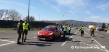Nasadenie prísluníkov Velitežstva posádky Bratislava v súvislosti s koronavírusom